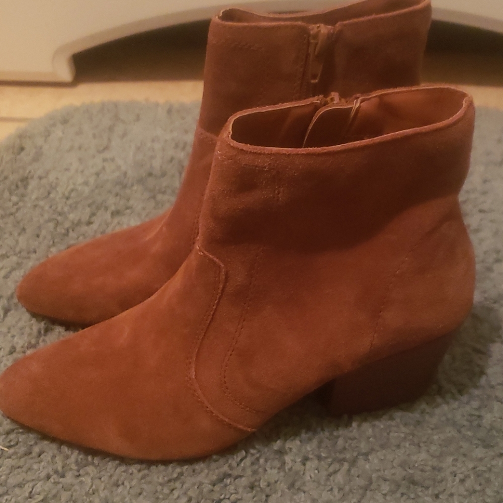 New brown booties